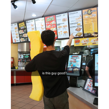 Load image into Gallery viewer, Del Taco Crinkle Cut Fry Body Pillow