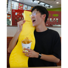 Load image into Gallery viewer, Del Taco Crinkle Cut Fry Body Pillow