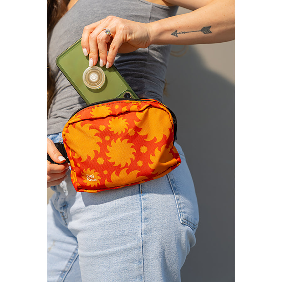 Del Taco Retro Buzzsaw Sling Bag Del Taco Webstore