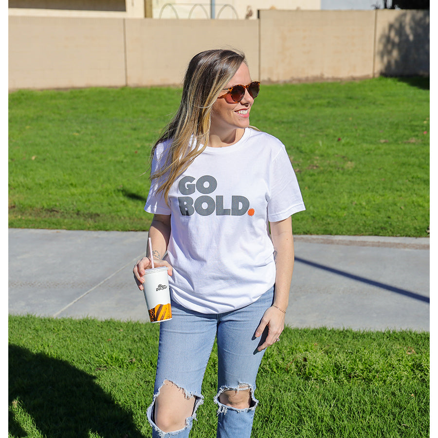 NEW! GO BOLD Tshirt Del Taco Webstore