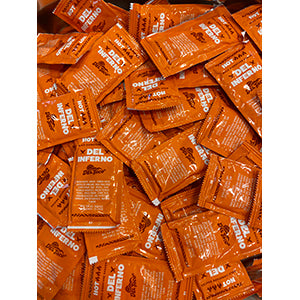 Sauce Packets - Del Inferno (100 pcs)