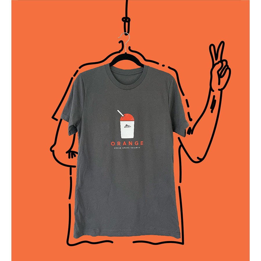 NEW! Limited-Edition Orange Cream Shake Society T-shirt