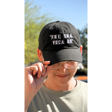 Load image into Gallery viewer, "FRE SHA VOCA DO" 10 Year Anniversary  Dad Hat

