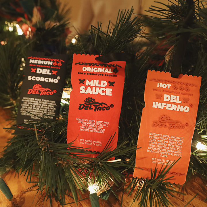 Holiday Hot Sauce Ornaments